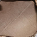 Christian Dior Trotter Canvas Boston Bag Beige Gold Auth 205015-18