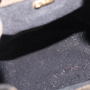 FENDI Pecan Canvas Backpack PVC Black Brown Auth 205016-21