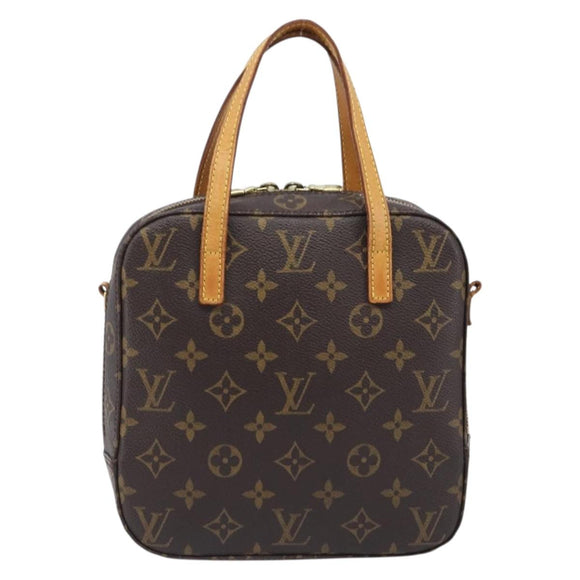LOUIS VUITTON Monogram Spontini Hand Bag M47500 LV Auth 205017