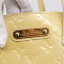 LOUIS VUITTON Monogram Vernis Wilshire PM Bag Broncorail M91452 LV Auth 205020-17