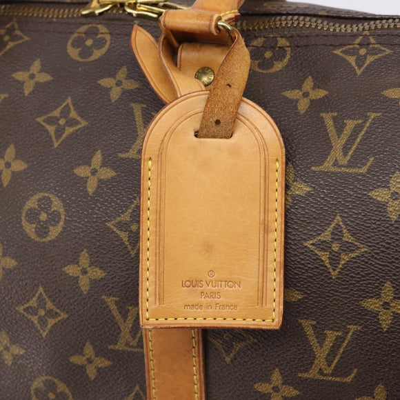 LOUIS VUITTON Monogram Keepall 45 Boston Bag M41428 LV Auth 205021