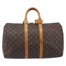 LOUIS VUITTON Monogram Keepall 45 Boston Bag M41428 LV Auth 205021-3