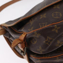 LOUIS VUITTON Monogram Saumur 30 Shoulder Bag M42256 LV Auth 205023-14