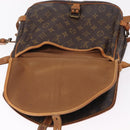 LOUIS VUITTON Monogram Saumur 30 Shoulder Bag M42256 LV Auth 205023-26
