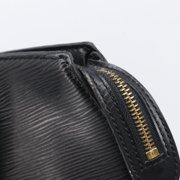 LOUIS VUITTON Epi Saint Jacques Shopping Shoulder Bag Black M52272 Auth 205031V