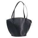 LOUIS VUITTON Epi Saint Jacques Shopping Shoulder Bag Black M52272 Auth 205031V-1