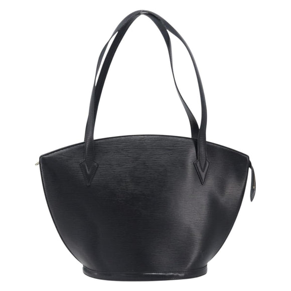 LOUIS VUITTON Epi Saint Jacques Shopping Shoulder Bag Black M52272 Auth 205031V