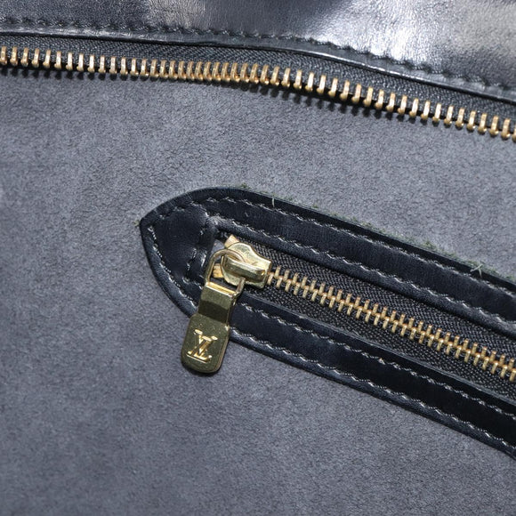 LOUIS VUITTON Epi Saint Jacques Shopping Shoulder Bag Black M52272 Auth 205031V