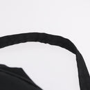 PRADA Boston Bag Nylon 2way Black Silver Auth 205032-11