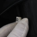 PRADA Boston Bag Nylon 2way Black Silver Auth 205032-24