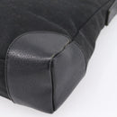 GUCCI GG Canvas Shoulder Bag Black Silver 110054 Auth 205037-15