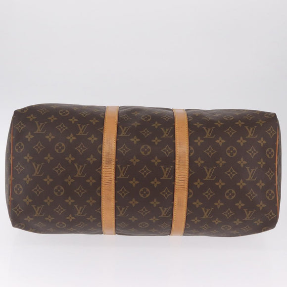 LOUIS VUITTON Monogram Keepall 50 Boston Bag M41426 LV Auth 205043V