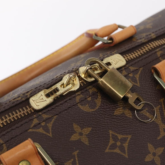 LOUIS VUITTON Monogram Keepall 50 Boston Bag M41426 LV Auth 205043V