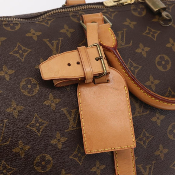 LOUIS VUITTON Monogram Keepall 50 Boston Bag M41426 LV Auth 205043V