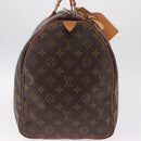 LOUIS VUITTON Monogram Keepall 50 Boston Bag M41426 LV Auth 205043V-5