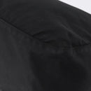 PRADA Shoulder Bag Nylon Black Silver Auth 205048-16