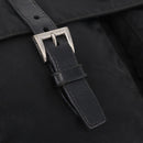 PRADA Shoulder Bag Nylon Black Silver Auth 205048-19