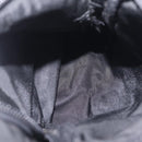 PRADA Shoulder Bag Nylon Black Silver Auth 205048-29