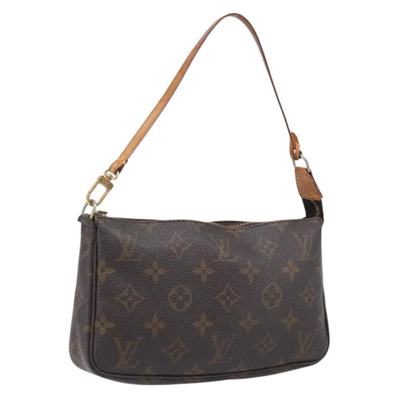 LOUIS VUITTON Monogram Pochette Accessoires Pouch M51980 LV Auth 205052A