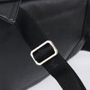MCM Vicetos Logogram Backpack PVC Black Silver Auth 205055-10