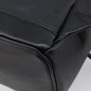 MCM Vicetos Logogram Backpack PVC Black Silver Auth 205055-16