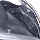 MCM Vicetos Logogram Backpack PVC Black Silver Auth 205055-29