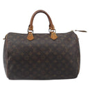 LOUIS VUITTON Monogram Speedy 35 Hand Bag M41524 LV Auth 205056-13