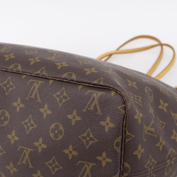 LOUIS VUITTON Monogram Neverfull GM Tote Bag M40157 LV Auth 205059