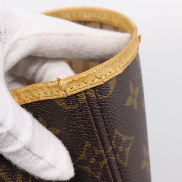 LOUIS VUITTON Monogram Neverfull GM Tote Bag M40157 LV Auth 205059
