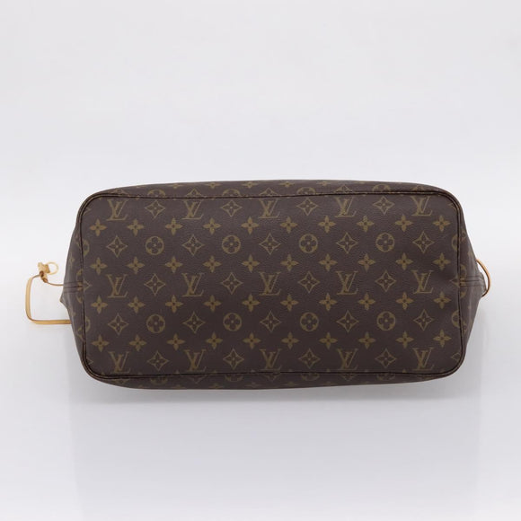 LOUIS VUITTON Monogram Neverfull GM Tote Bag M40157 LV Auth 205059