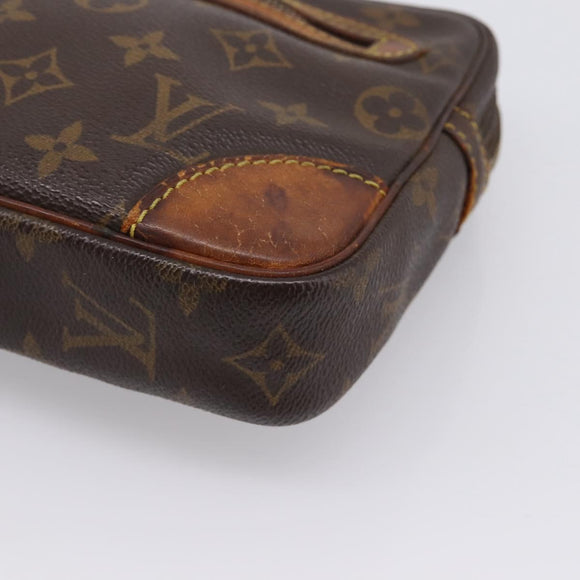 LOUIS VUITTON Monogram Marly Dragonne GM Clutch Bag M51825 LV Auth 205061