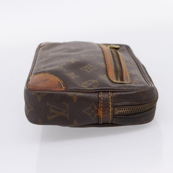 LOUIS VUITTON Monogram Marly Dragonne GM Clutch Bag M51825 LV Auth 205061