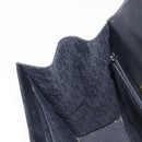 Saint Laurent Hand Bag Leather Black Gold Auth 205065A-19