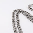 Stella McCartney Chain Falabella Bag polyester Black Silver Auth 205067A-8