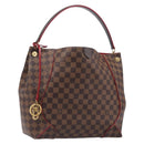 LOUIS VUITTON Damier Ebene Kaisa Hobo Shoulder Bag N41555 LV Auth 205070SAM-1