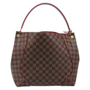 LOUIS VUITTON Damier Ebene Kaisa Hobo Shoulder Bag N41555 LV Auth 205070SAM-2
