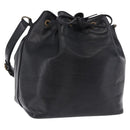LOUIS VUITTON Epi Petit Noe Shoulder Bag Black M44102 LV Auth 205071A-1
