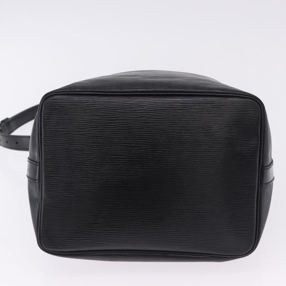 LOUIS VUITTON Epi Petit Noe Shoulder Bag Black M44102 LV Auth 205071A