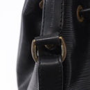 LOUIS VUITTON Epi Petit Noe Shoulder Bag Black M44102 LV Auth 205071A-21