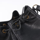 LOUIS VUITTON Epi Petit Noe Shoulder Bag Black M44102 LV Auth 205071A-10