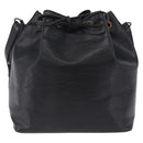 LOUIS VUITTON Epi Petit Noe Shoulder Bag Black M44102 LV Auth 205071A-13