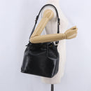 LOUIS VUITTON Epi Petit Noe Shoulder Bag Black M44102 LV Auth 205071A-26