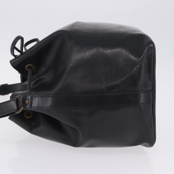 LOUIS VUITTON Epi Petit Noe Shoulder Bag Black M44102 LV Auth 205071A