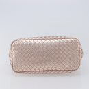 BOTTEGA VENETA INTRECCIATO Hand Bag Leather Pink Auth 205077V-5