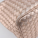 BOTTEGA VENETA INTRECCIATO Hand Bag Leather Pink Auth 205077V-15