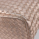 BOTTEGA VENETA INTRECCIATO Hand Bag Leather Pink Auth 205077V-16