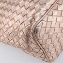 BOTTEGA VENETA INTRECCIATO Hand Bag Leather Pink Auth 205077V-17