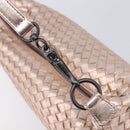 BOTTEGA VENETA INTRECCIATO Hand Bag Leather Pink Auth 205077V-18