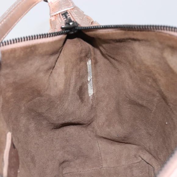 BOTTEGA VENETA INTRECCIATO Hand Bag Leather Pink Auth 205077V