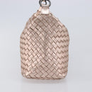 BOTTEGA VENETA INTRECCIATO Hand Bag Leather Pink Auth 205077V-3